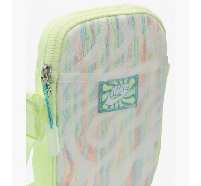 Сумка крос-боді Nike NK HERITGE S CRSSBDY-FSTVL 2.0 1L салатовий Уні 18x13x3 см