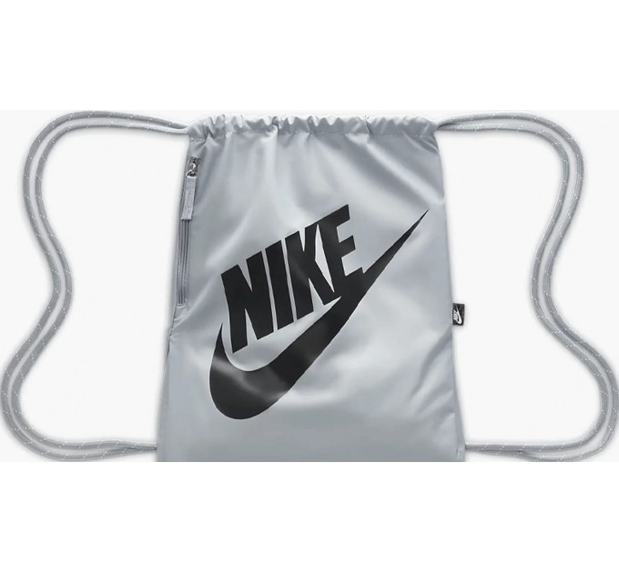 Рюкзак-мішок Nike NK HERITAGE DRAWSTRING 13L сірий Уні 33 х 43 см