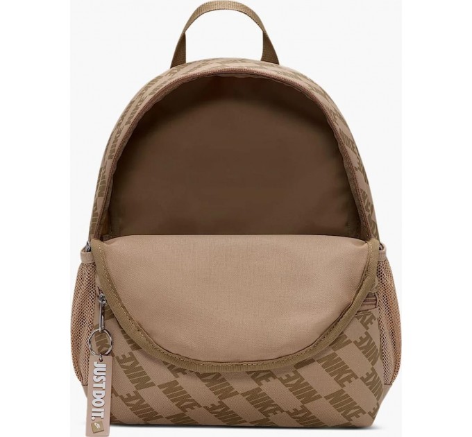 Рюкзак Nike Y NK BRSLA JDI MNI BK-AOP FA25 11L бежевий Діт 25 x 33 x 13 см