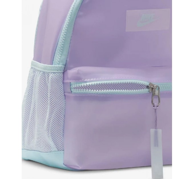 Рюкзак Nike Y NK BRSLA JDI MINI BKPK-JELLY 11L блакитний, рожевий Діт 25 x 33 x 13 см