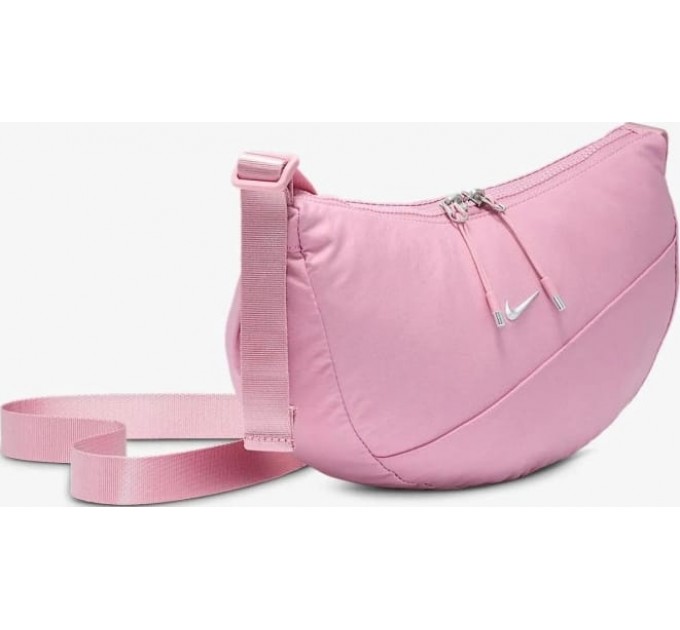 Сумка Nike NK AURA CRESCENT CROSSBODY 4L рожевий Жін 30 х 18 х 10 см