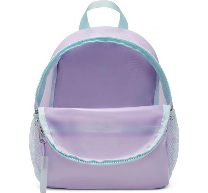 Рюкзак Nike Y NK BRSLA JDI MINI BKPK-JELLY 11L блакитний, рожевий Діт 25 x 33 x 13 см