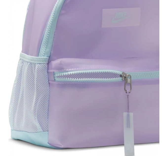 Рюкзак Nike Y NK BRSLA JDI MINI BKPK-JELLY 11L блакитний, рожевий Діт 25 x 33 x 13 см