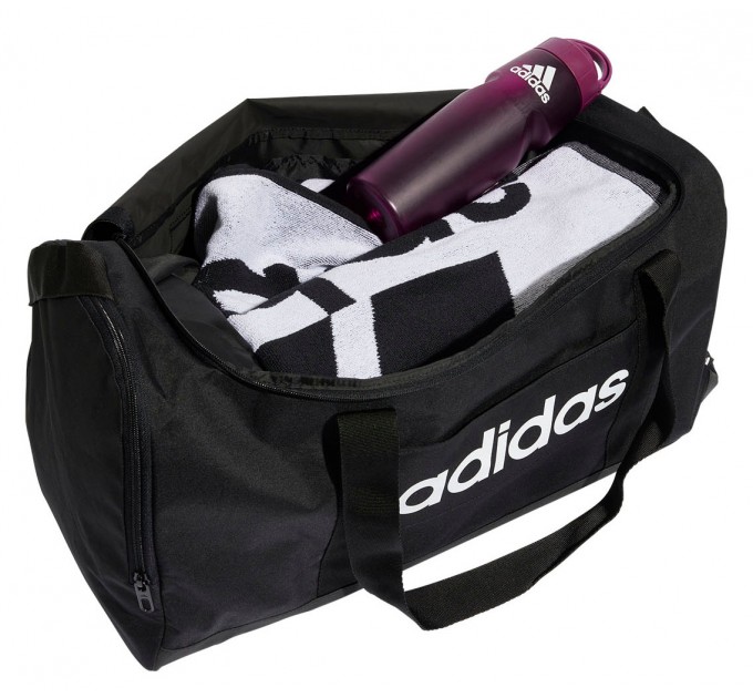Сумка Adidas LINEAR DUFFEL 40L чорний Уні 22х56х28 см