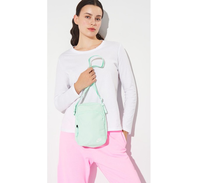Сумка на плече Nike NK HERITAGE CROSSBODY м'ятний Уні 23 х 15 х 7.5 см