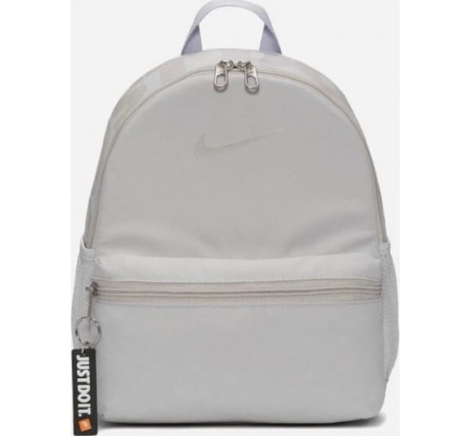 Рюкзак Nike Y NK BRSLA JDI MINI BKPK 11L сірий Діт 33x25x13 см