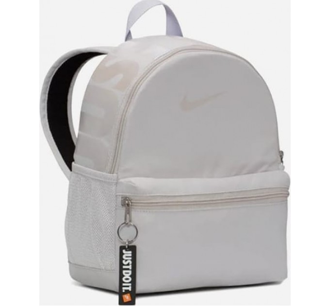 Рюкзак Nike Y NK BRSLA JDI MINI BKPK 11L сірий Діт 33x25x13 см