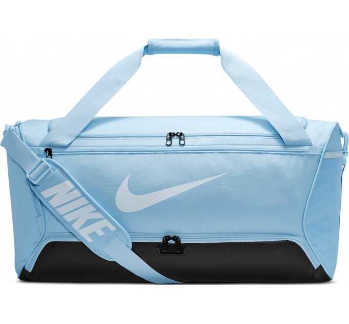 Сумка Nike NK BRSLA M DUFF - 9.5 60L блакитний Уні 64 х 30 х 30 см