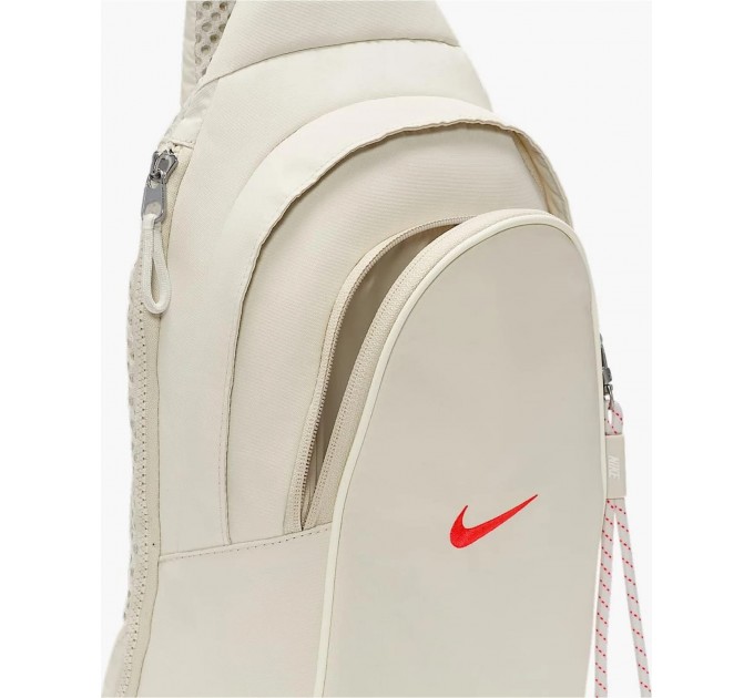 Сумка через плече Nike NK NSW ESSENTIALS SLING BAG 8L бежевий Уні 12.5 х 21 х 4 см