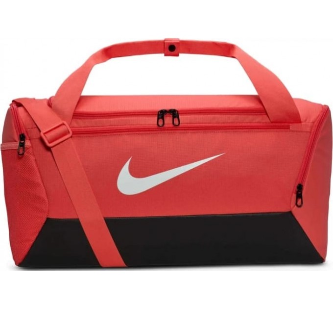 Сумка Nike NK BRSLA S DUFF - 9.5 41L червоний, чорний Уні 51 x 28 х 28 см