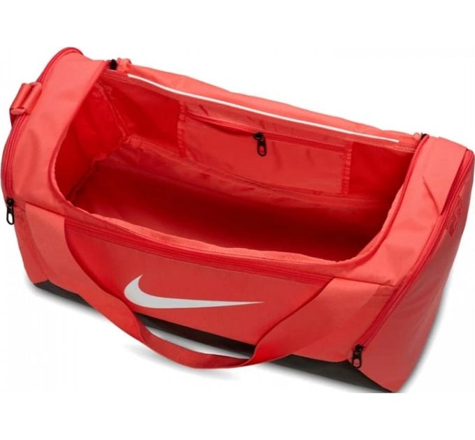 Сумка Nike NK BRSLA S DUFF - 9.5 41L червоний, чорний Уні 51 x 28 х 28 см