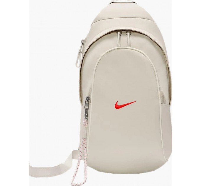 Сумка через плече Nike NK NSW ESSENTIALS SLING BAG 8L бежевий Уні 12.5 х 21 х 4 см