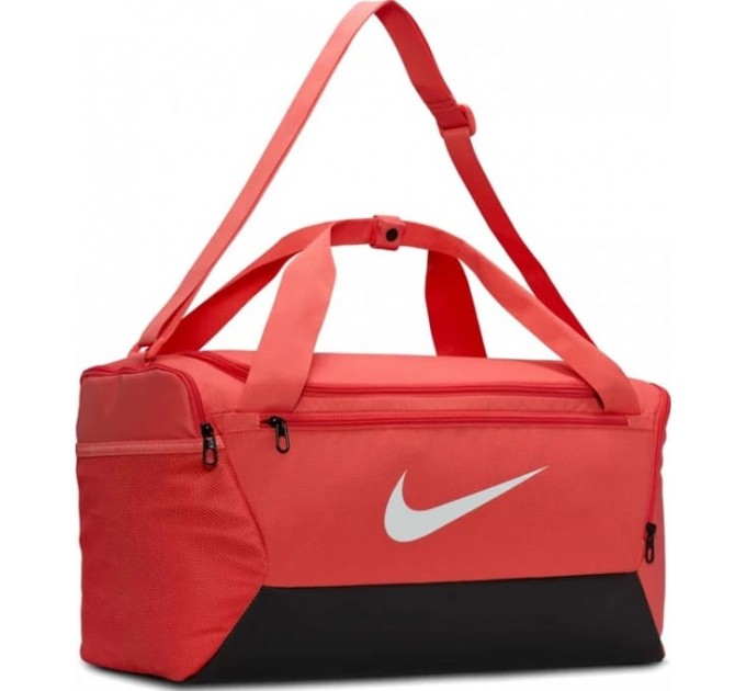 Сумка Nike NK BRSLA S DUFF - 9.5 41L червоний, чорний Уні 51 x 28 х 28 см