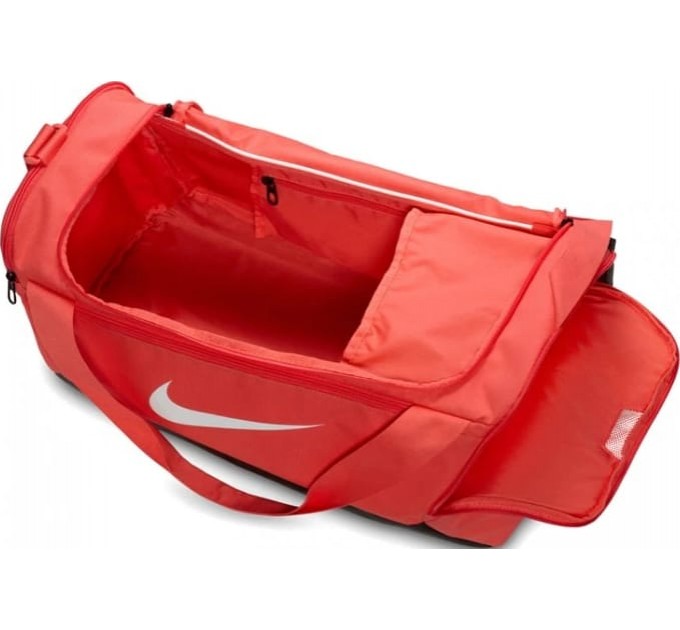 Сумка Nike NK BRSLA S DUFF - 9.5 41L червоний, чорний Уні 51 x 28 х 28 см