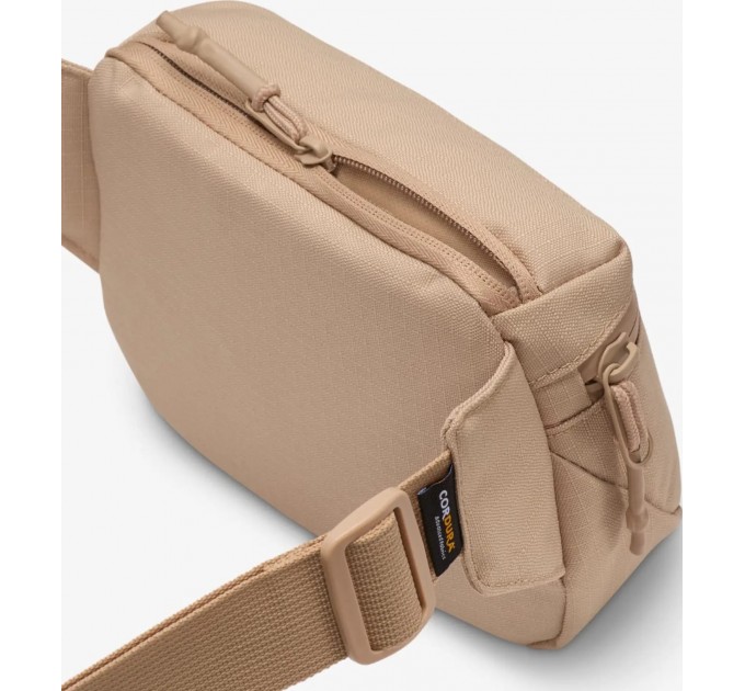 Сумка на пояс Nike Jordan JAM CORDURA FRANCHISE CROSS BODY 2L бежевий Чол 20 х 15 х 7 см
