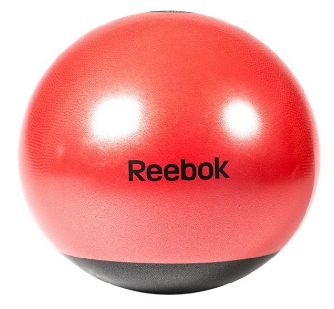 М'яч гімнастичний Reebok RAB-40016RD 65 см червоний-чорний