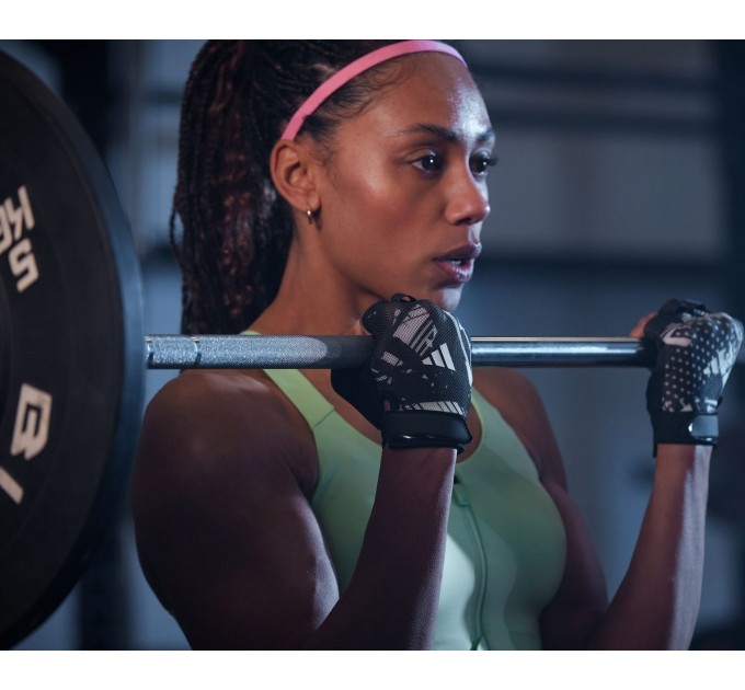 Рукавички для тренінгу Adidas Essential Training Gloves чорний, білий Уні L