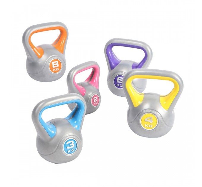 Гиря LiveUp PLASTIC KETTEL BELL
