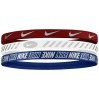 Пов'язка на голову Nike W HEADBANDS 3.0 METALLIC UNIVERSITY 3 шт