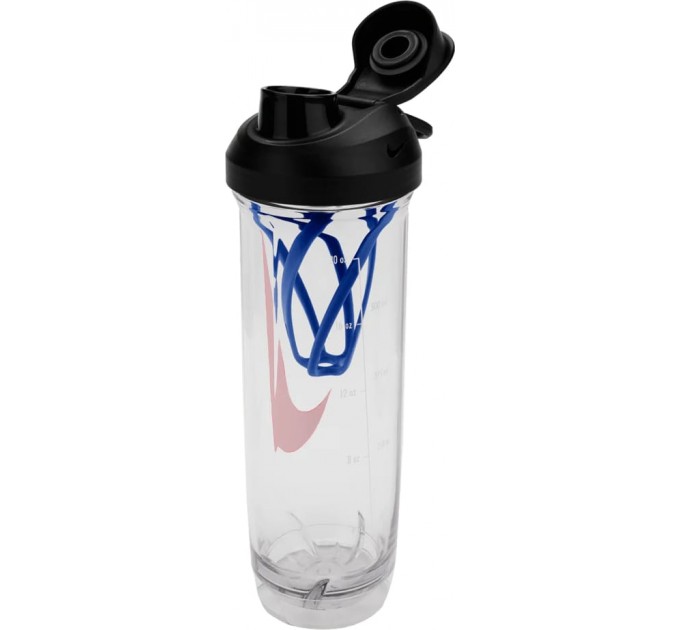 Пляшка Nike TR RECHARGE SHAKER BOTTLE 2.0 24 OZ синій, червоний, чорний Уні 709 мл