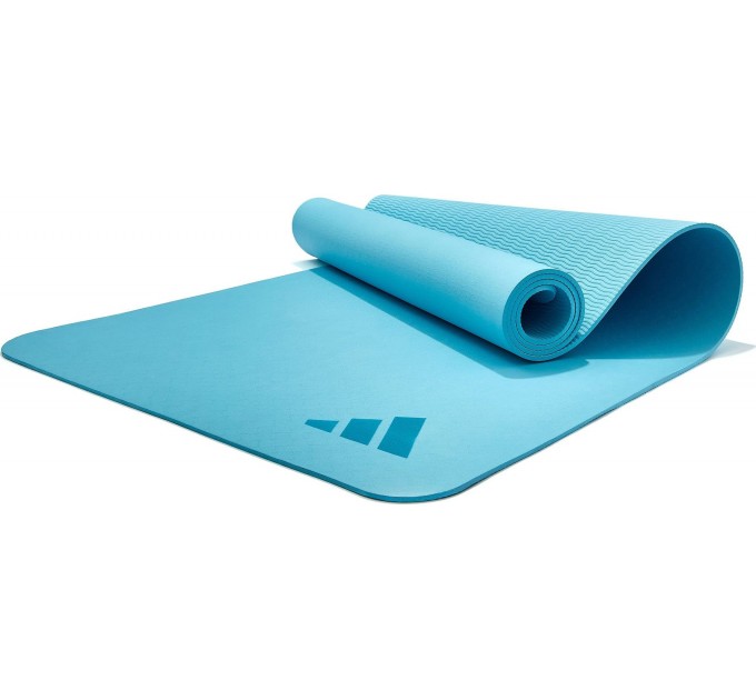 Килимок для йоги Adidas Premium Yoga Mat блакитний Уні 176 х 61 х 0,5 см