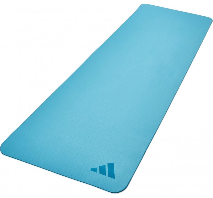 Килимок для йоги Adidas Premium Yoga Mat блакитний Уні 176 х 61 х 0,5 см