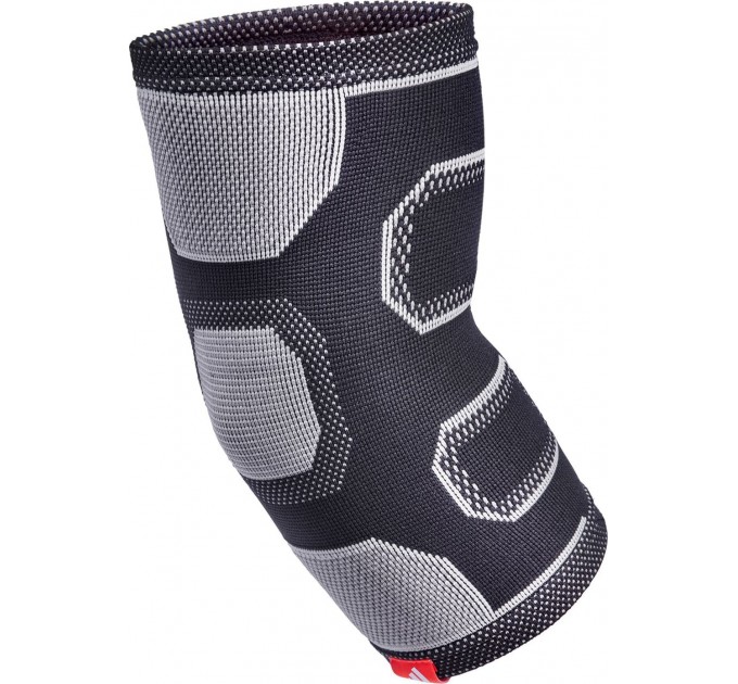 Фіксатор ліктя Adidas Elbow Support чорний, сірий Уні XL