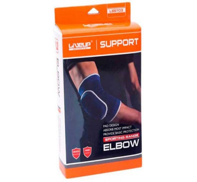 Захист ліктя амортизуючий LiveUp ELBOW SUPPORT