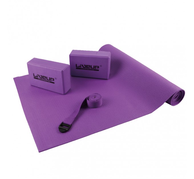 Набір для йоги LiveUp YOGA SET