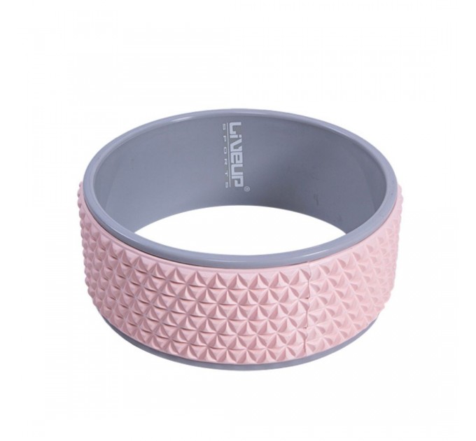 Колесо для йоги та фітнесу LiveUp YOGA RING