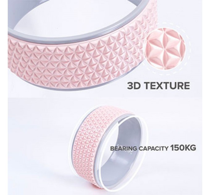 Колесо для йоги та фітнесу LiveUp YOGA RING