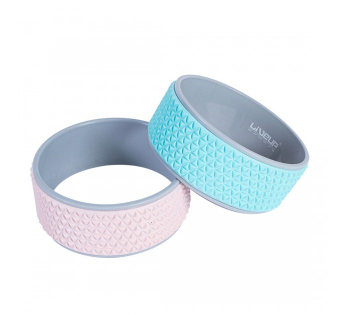 Колесо для йоги та фітнесу LiveUp YOGA RING