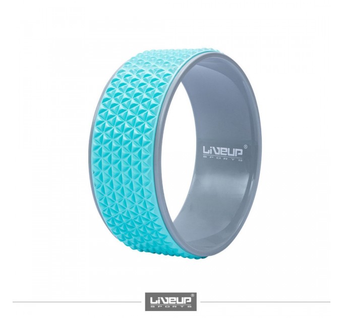 Колесо для йоги та фітнесу LiveUp YOGA RING