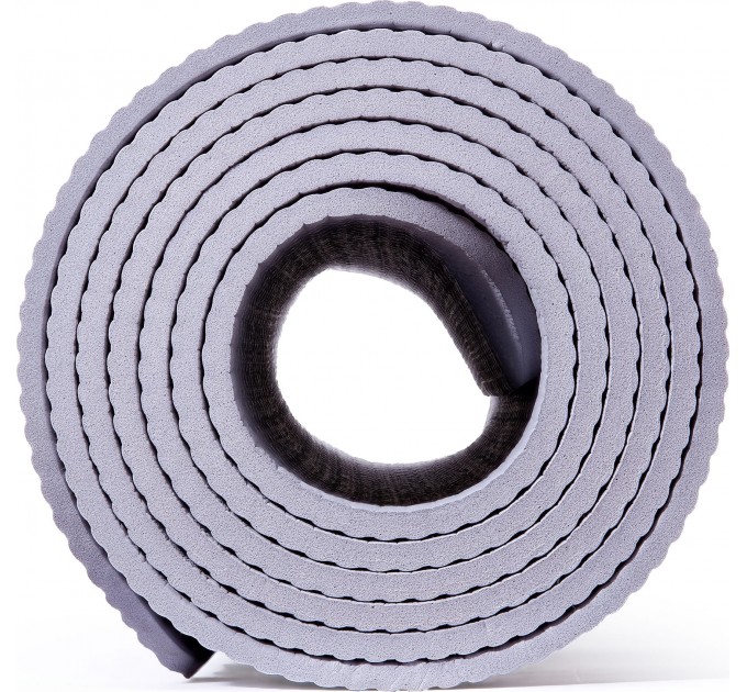 Килимок для йоги Adidas Premium Yoga Mat сірий Уні 176 х 61 х 0,5 см