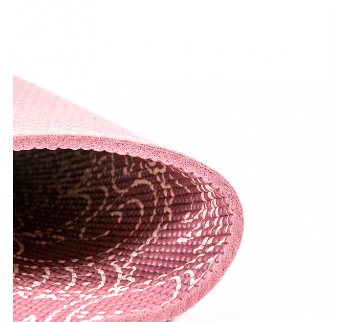 Йога-килимок LiveUp PVC PRINTED YOGA MAT