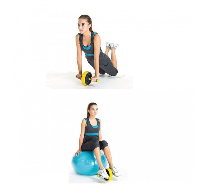 Ролик для пресу LiveUp EXERCISE WHEEL