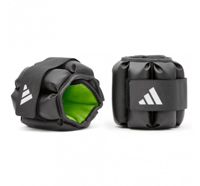 Обважнювачі для щиколотки/зап'ястя Adidas Performance Ankle/Wrist Weights - 4 чорний, зелений Уні 2.0 кг