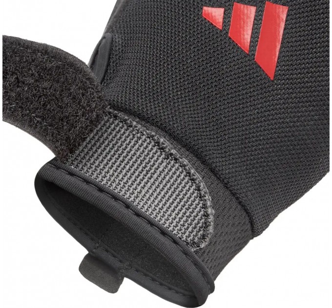 Рукавички для тренінгу Adidas Essential Training Gloves чорний, червоний Уні M