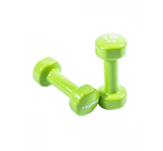 Гантель вінілова 1шт LivePro STUDIO DUMBBELL