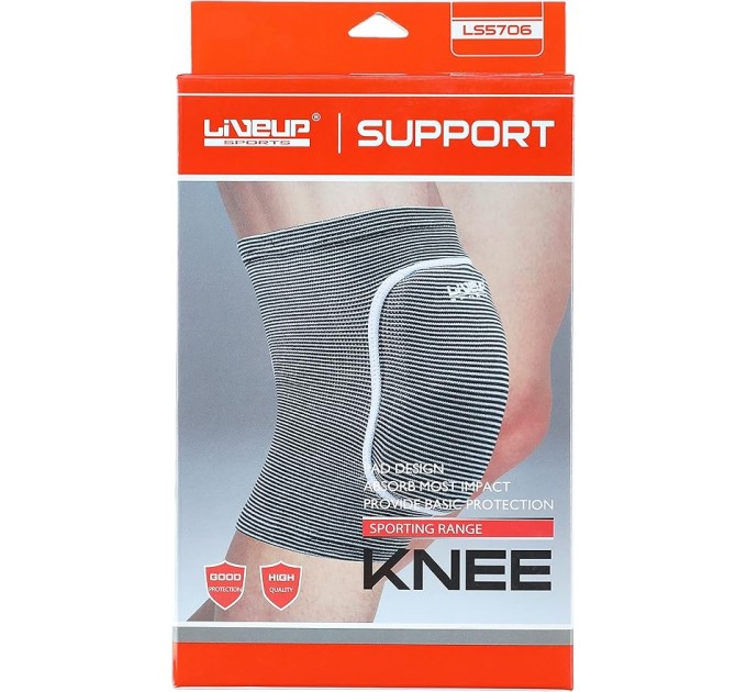 Наколінник амортизуючий LiveUp KNEE SUPPORT