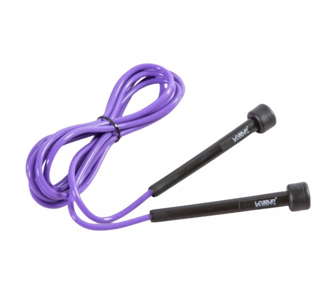 Скакалка в тубусі LiveUp PVC JUMP ROPE