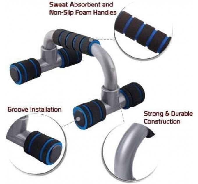 Упори для віджимання LiveUp PLASTIC PUSH UP BAR