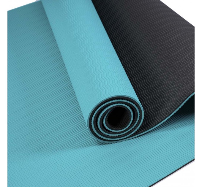 Килимок для йоги LiveUp TPE YOGA MAT