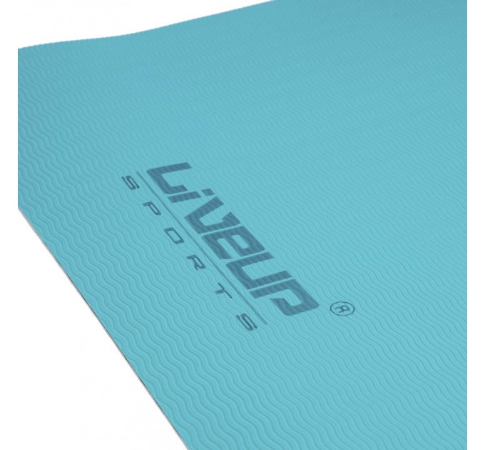 Килимок для йоги LiveUp TPE YOGA MAT