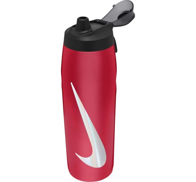Пляшка Nike REFUEL BOTTLE LOCKING LID 32 OZ червоний, білий, чорний Уні 946 мл