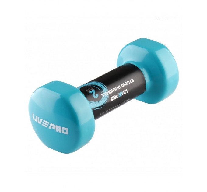 Гантель вінілова 1шт LivePro STUDIO DUMBBELL