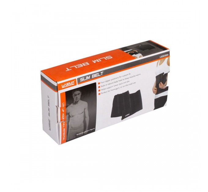 Пояс для схуднення LiveUp ZIPPER SLIM BELT