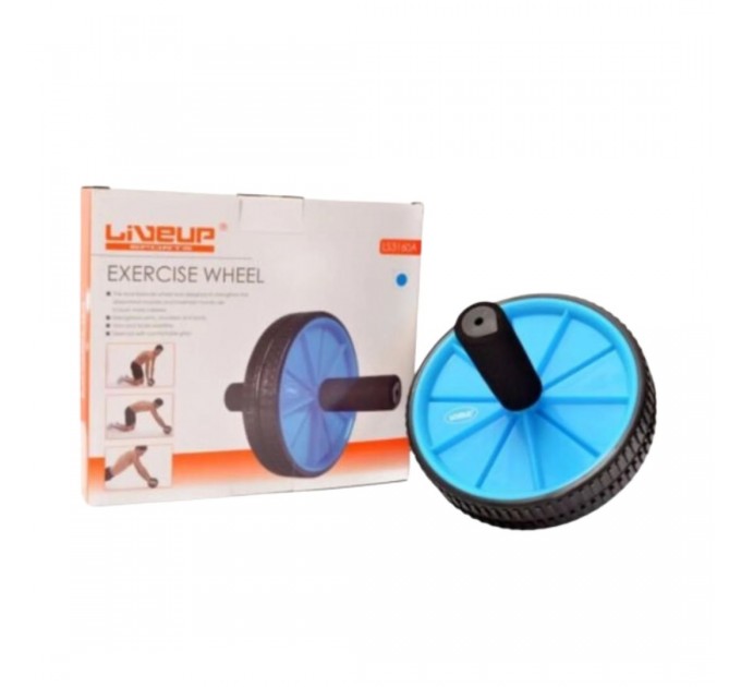 Ролик для пресу LiveUp EXERCISE WHEEL