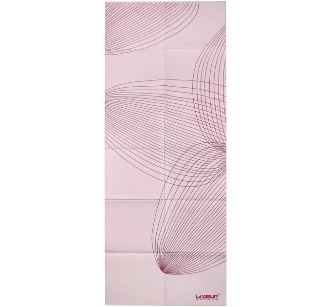 Розкладний килимок для йоги LiveUp FOLDABLE YOGA MAT