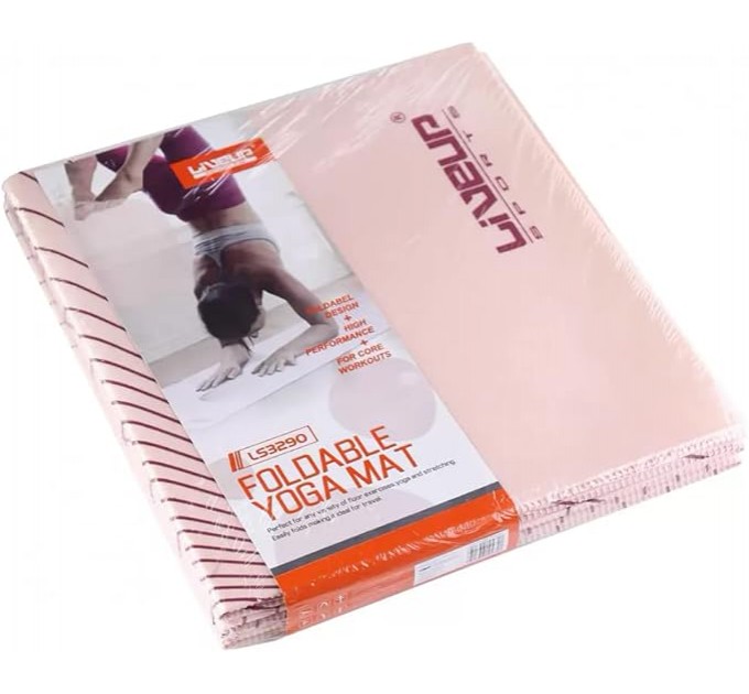 Розкладний килимок для йоги LiveUp FOLDABLE YOGA MAT